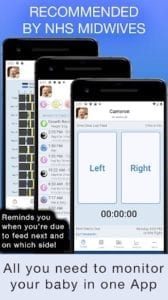 Baby Feed Timer, Breastfeeding tracker app