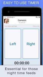 Baby Feed Timer, Breastfeeding tracker app