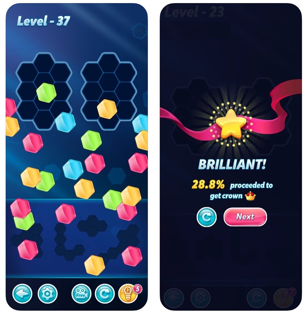 Block! Hexa Puzzle app