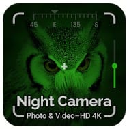 Night Camera Photo & Video – HD 4K