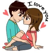 Love Story Stickers - WAStickerApps