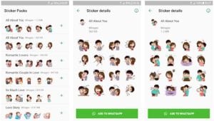 Love Story Stickers - WAStickerApps