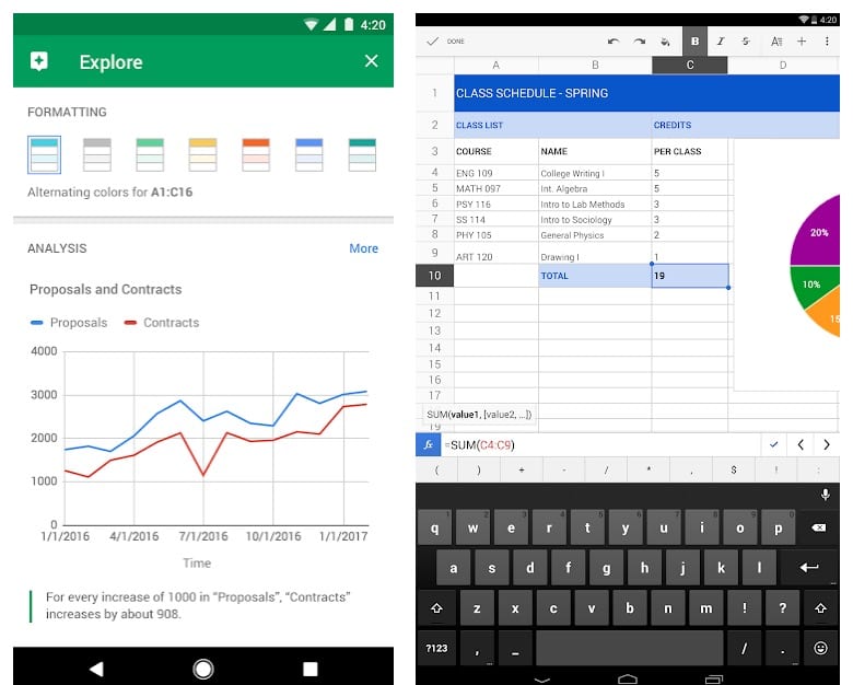 Google Sheets