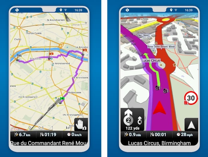 MapFactor GPS Navigation Maps