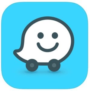 Waze Navigation & Live Traffic logo