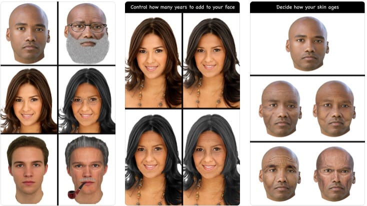 best age progression face free