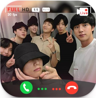 BTS Call - Fake Video Call Pra