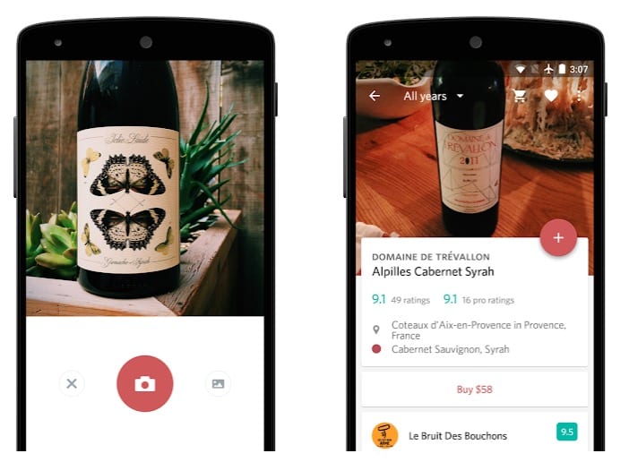 wine app like untappd