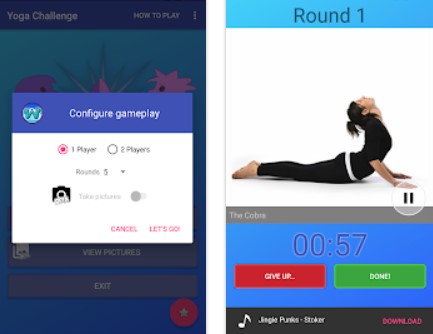 Yoga Challenge App