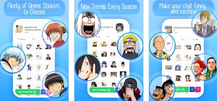 Anime Stickers for WhatsApp