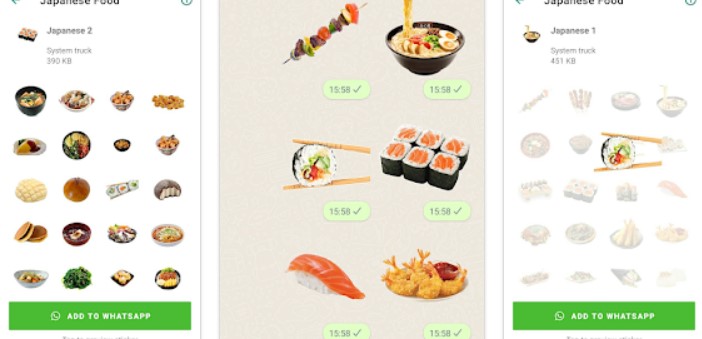 Japanese Food Stickers