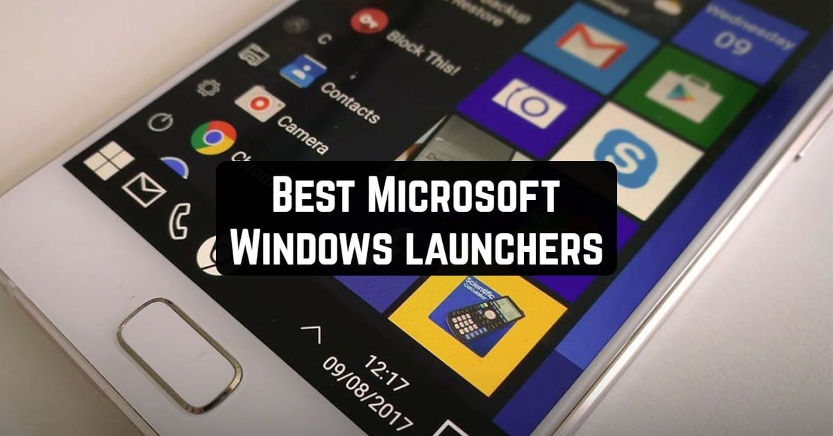 Best Microsoft Windows launchers