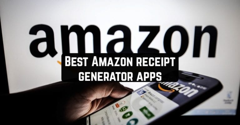 Best Amazon receipt generator apps