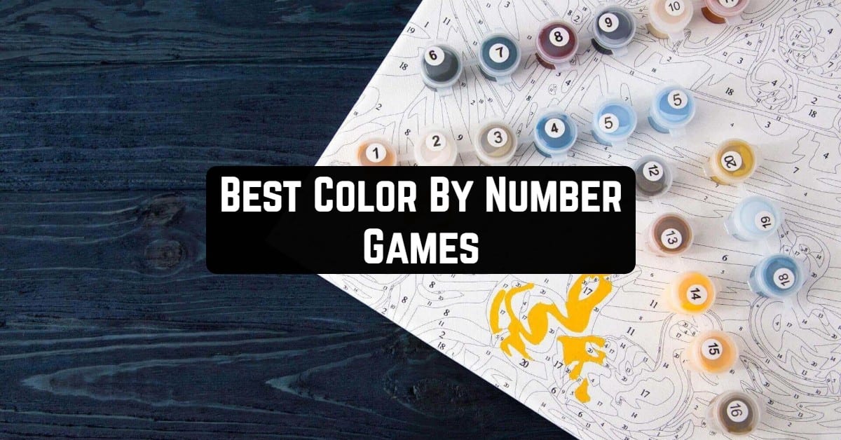 Best Color By Number Games