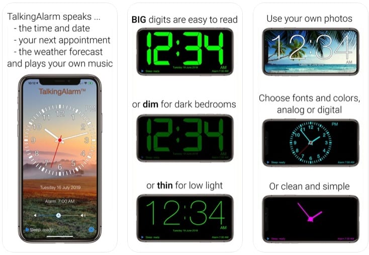 alarm clock pro android screenshot