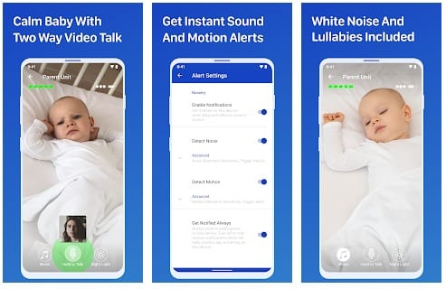 cloud baby monitor work with multiple devices