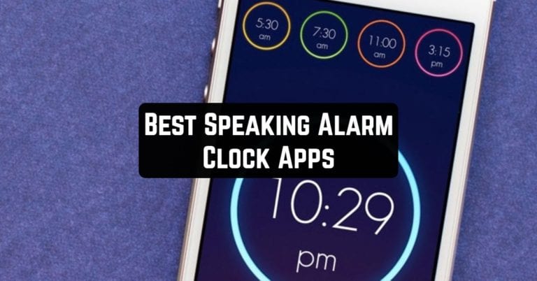 Best Speaking Alarm Clock Apps