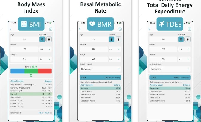 BMI Calculator BMR calculator