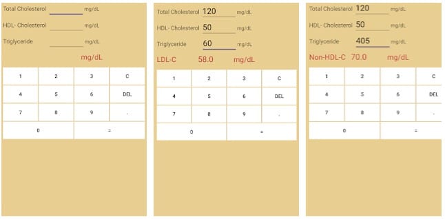 LDL-Cholesterol calculator