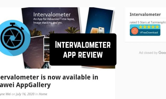 Intervalometer App Review