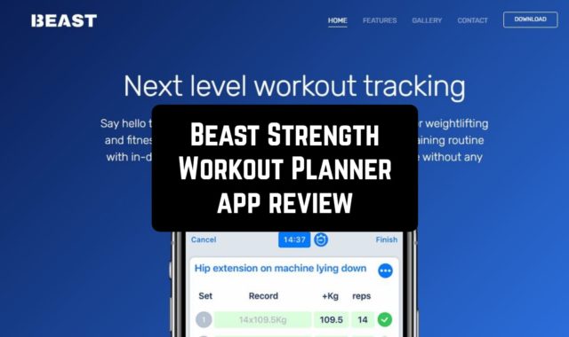 Beast Strength Workout Planner App Review