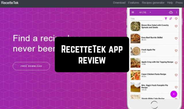 My Recipe Box: RecetteTek App Review