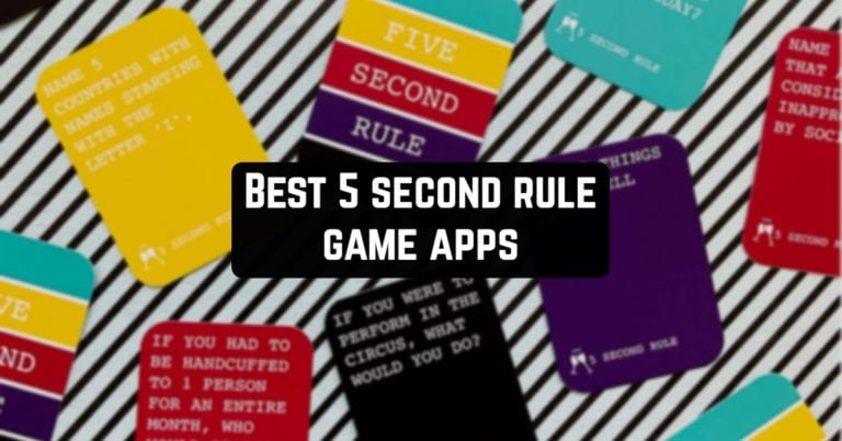 Best 5 Second Rule Game Apps