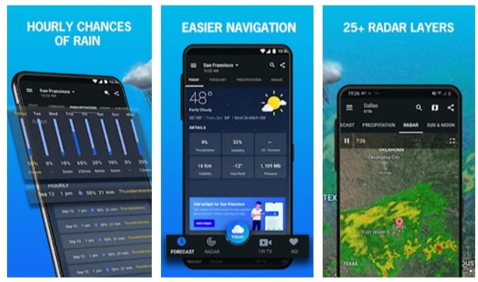 8 Best Home Screen Weather Widget Apps for Android & iOS - Apppearl ...