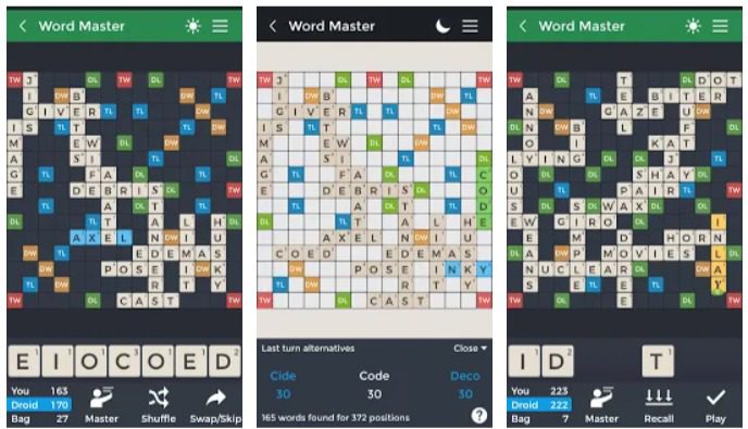 mobile scrabble offline