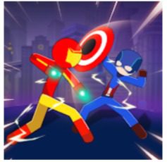 Super Stickman Heroes Fight