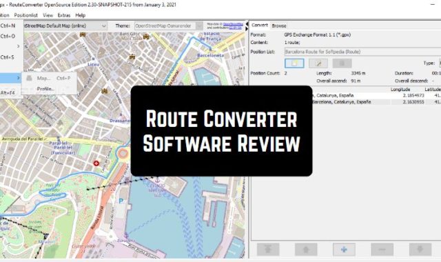 Route Converter Software Review