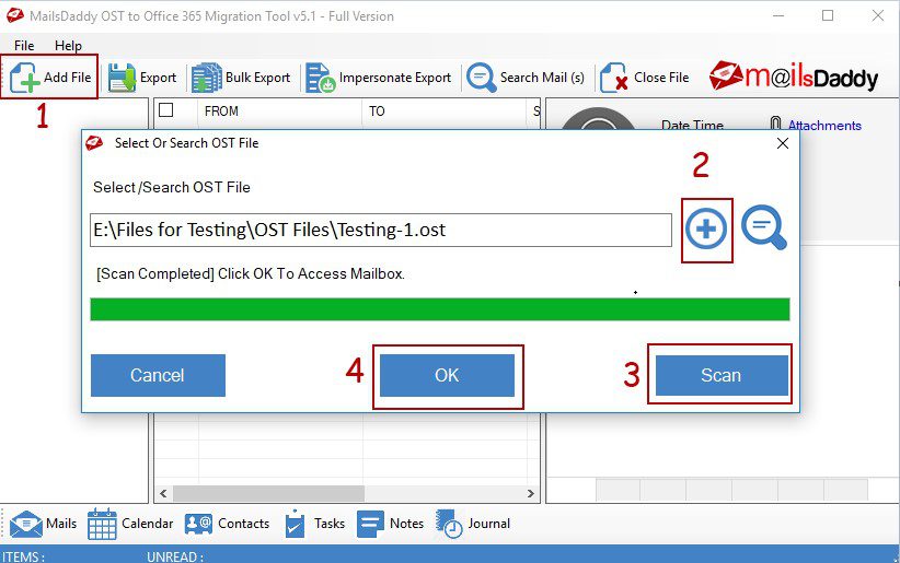 OST to Office 365 Migration Tool2