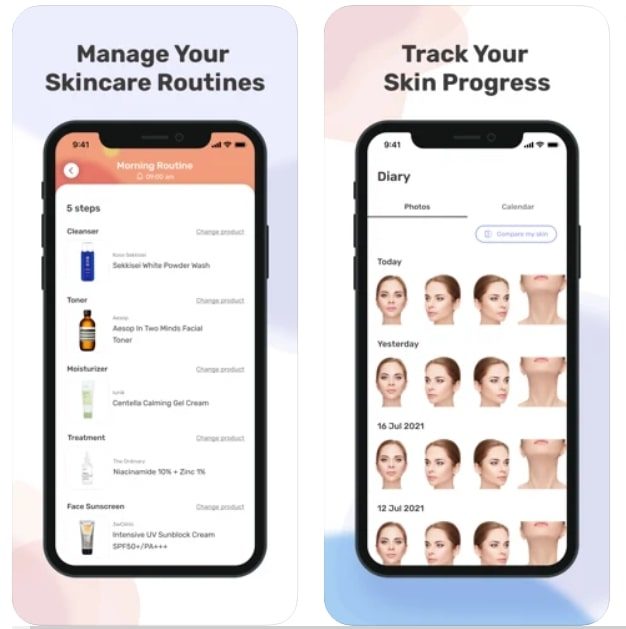 TroveSkin Skincare Tracker