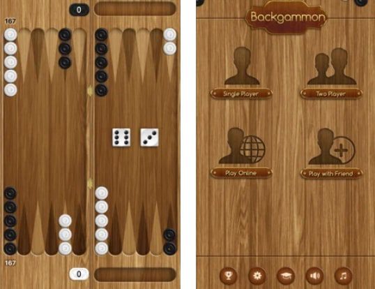 Backgammon Classic Board Live 1