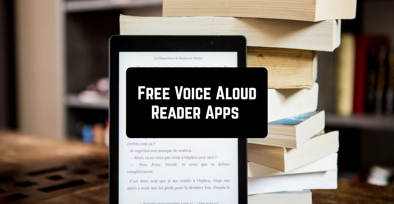 Free Voice Aloud Reader Apps