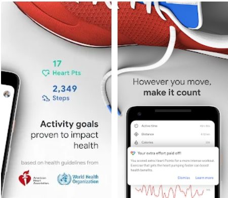 Google Fit Activity Tracking 7