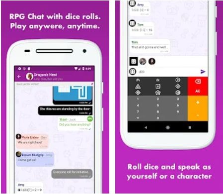 mRPG - Chat app to play RPGs1