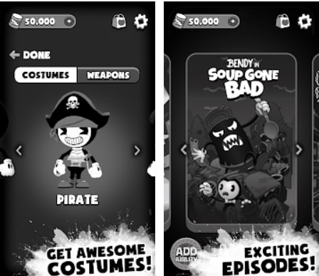 Bendy in Nightmare Run2