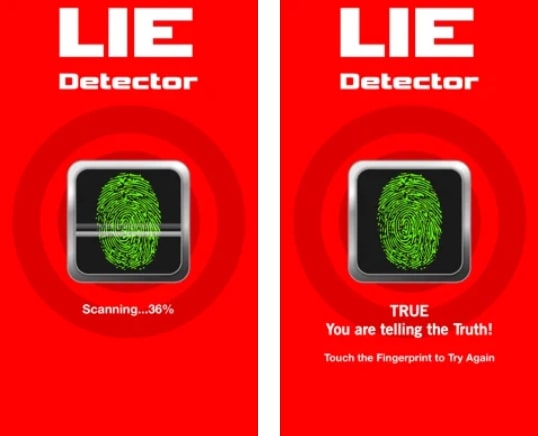 Lie Detector Test - True or False Fingerprint Scanner Prank4