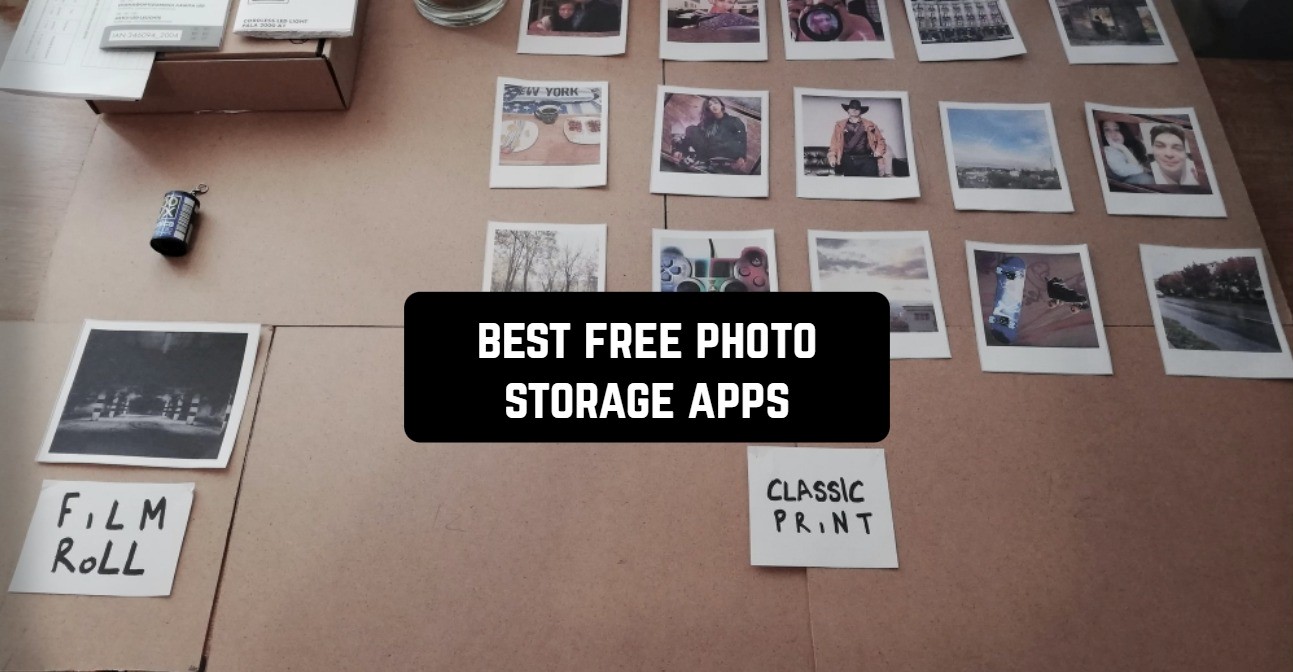 best free photo storage apps