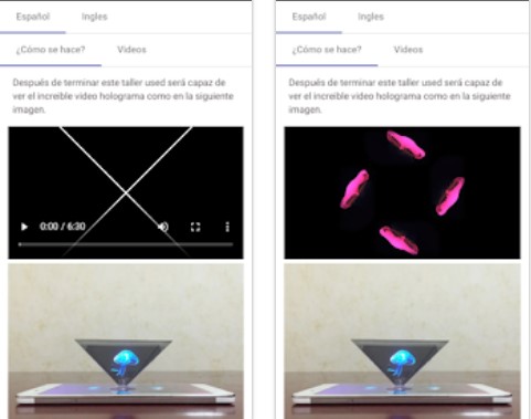 3D holograms - Guide6