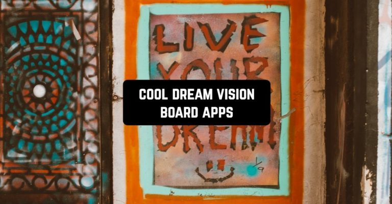 cool dream vision board apps