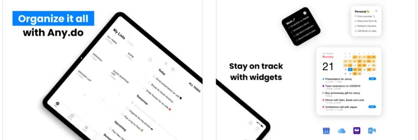Any.do: To do list & Calendar9