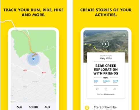 Relive: Run, Ride, Hike & more11