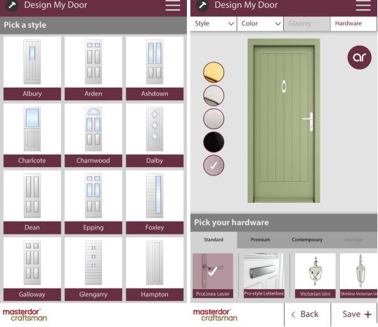 Craftsman AR Door Designer2