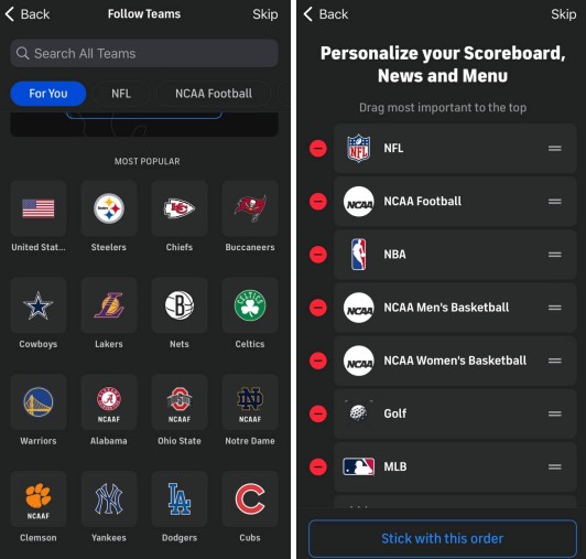 CBS Sports App: Scores & News3