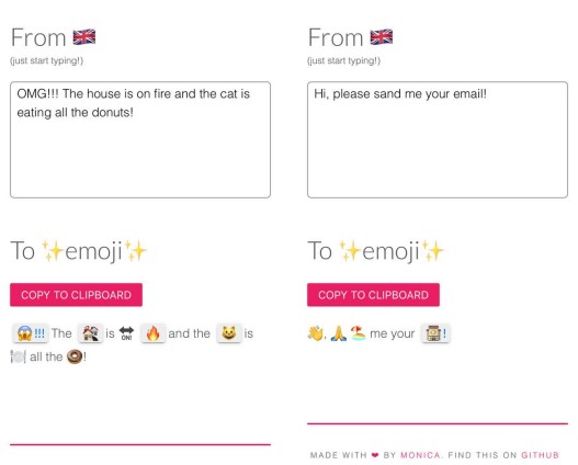 Monica’s Emoji Translate Tool5