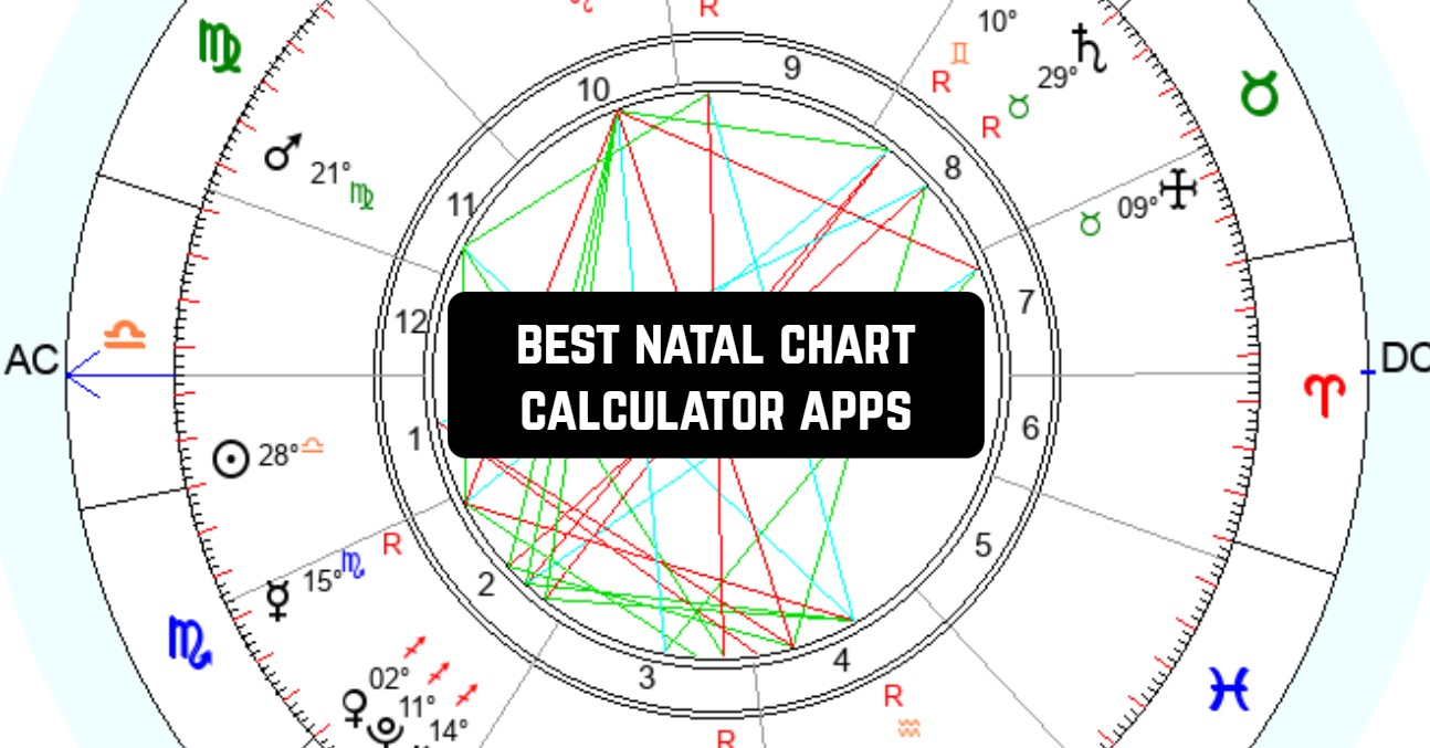 best natal chart calculator apps