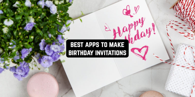 best apps to make birthday invitations