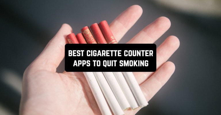 best cigarette counter apps to quit smoking